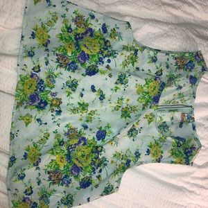 Floral crop top